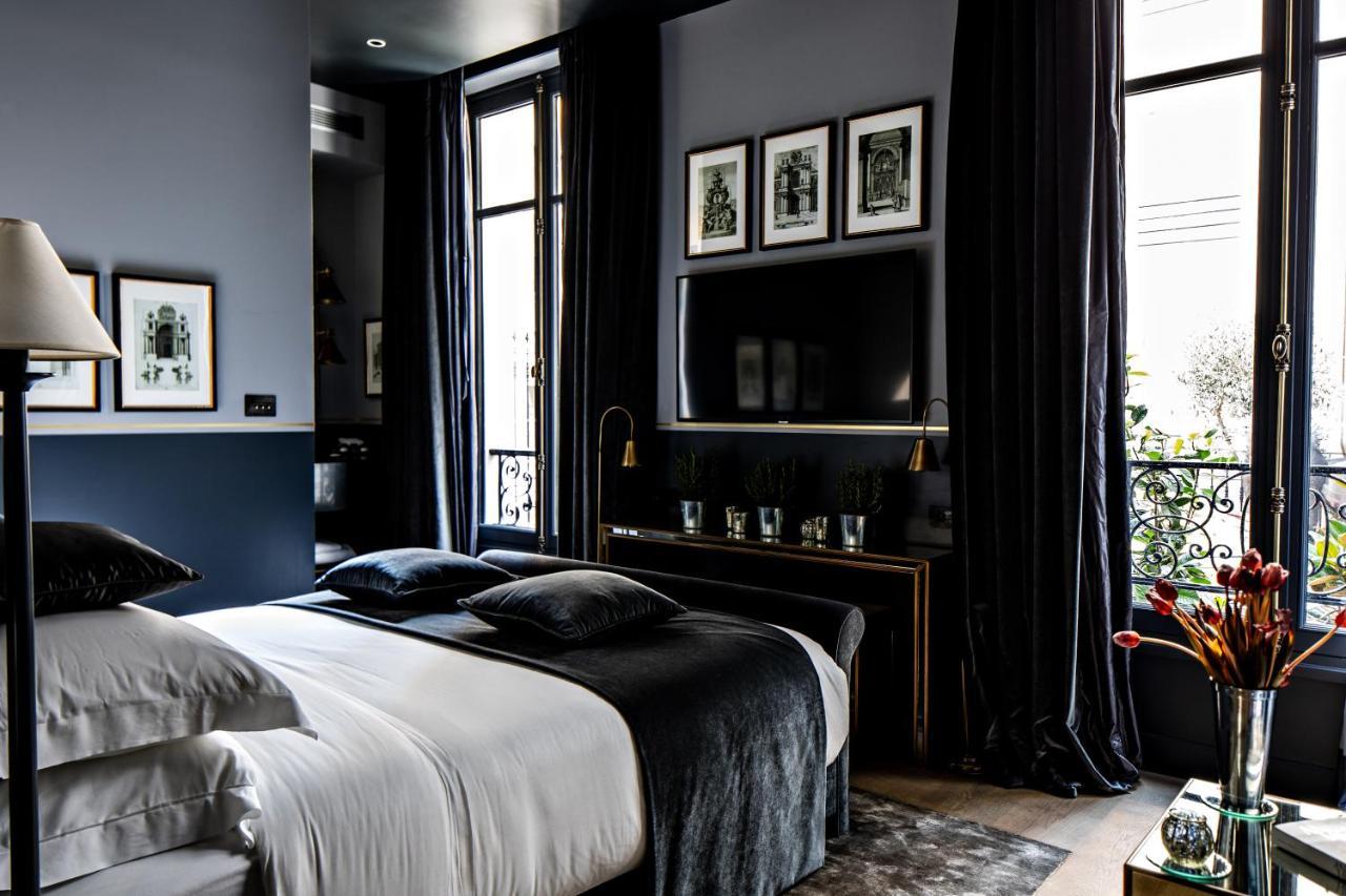 Monsieur George Hotel & Spa - Champs-Elysees Paris Exterior foto Bedroom in Paris